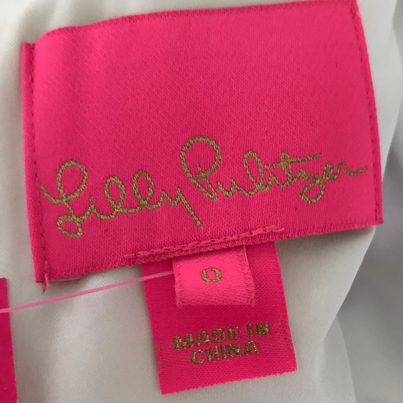 🎉Host Pick🎉 NWT Lily Pulitzer Linnet Stretch Dress sz 0 white - Picture 5 of 10